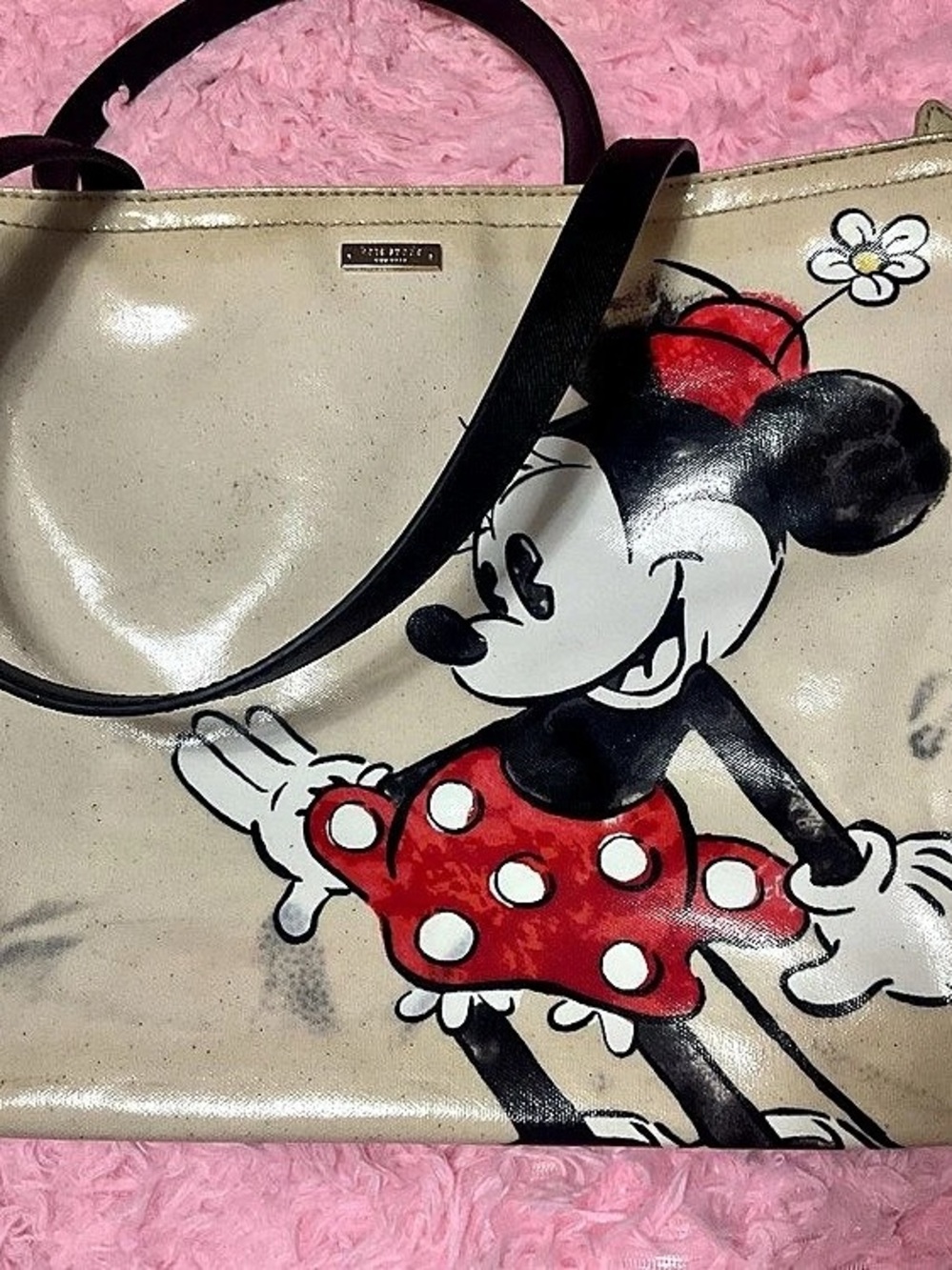 Kate Spade Disney x Kate Spade New York Minnie Mouse Francis Tote Disney Minnie